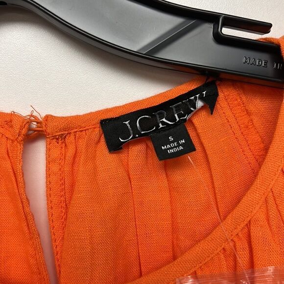 J.Crew Palermo smocked-waist mini dress in linen* - Picture 6 of 9